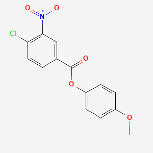 4-Methoxyphenyl 4-chloro-3-nitrobenzoate