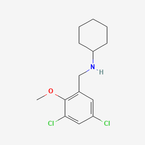 N-(3,5-dichloro-2-methoxybenzyl)cyclohexanamine