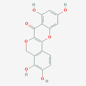 molecular formula C16H10O7 B1249742 Ophioglonin 