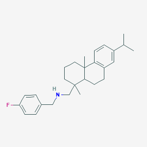 N-(4-fluorobenzyl)abieta-8,11,13-trien-18-amine