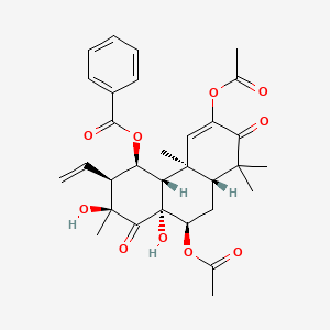molecular formula C31H36O10 B1249743 staminol D 