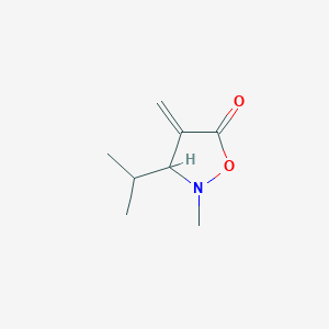 3-isopropyl-2-methyl-4-methyleneisoxazolidin-5-one