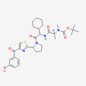 molecular formula C31H42N4O6S B12497507 E3 ligase Ligand 12 