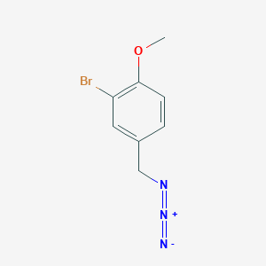 4-(Azidomethyl)-2-bromo-1-methoxybenzene