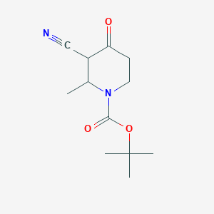 Tert-butyl 3-cyano-2-methyl-4-oxopiperidine-1-carboxylate