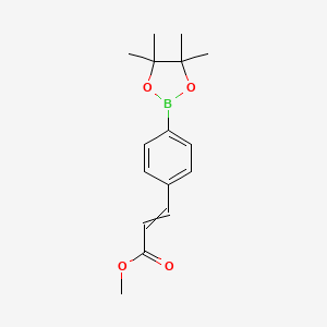 Methyl 3-(4-(4,4,5,5-tetramethyl-1,3,2-dioxaborolan-2-YL)phenyl)acrylate