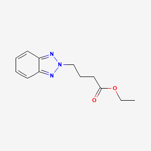 Ethyl 4-(2H-benzo[d][1,2,3]triazol-2-yl)butanoate