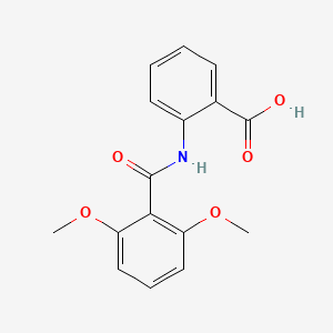 2-{[(2,6-Dimethoxyphenyl)carbonyl]amino}benzoic acid