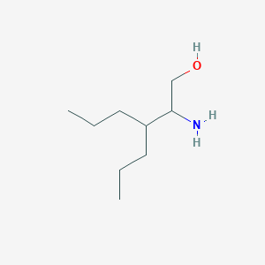 molecular formula C9H21NO B12497874 2-Amino-3-propylhexan-1-ol 