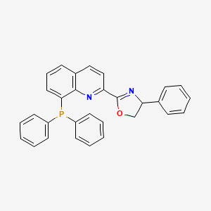 8-(Diphenylphosphanyl)-2-(4-phenyl-4,5-dihydro-1,3-oxazol-2-yl)quinoline