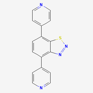 4,7-Bis(pyridin-4-yl)-1,2,3-benzothiadiazole