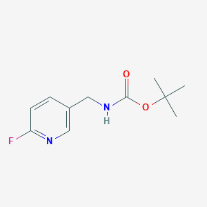 tert-Butyl ((6-fluoropyridin-3-yl)methyl)carbamate