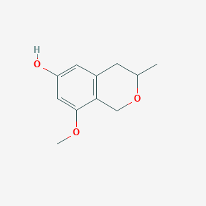 molecular formula C11H14O3 B1249793 Arohynapene D 