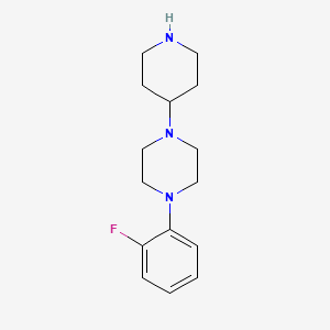 1-(2-Fluorophenyl)-4-(piperidin-4-yl)piperazine