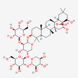 molecular formula C52H86O23 B1249799 Capilliposide A 