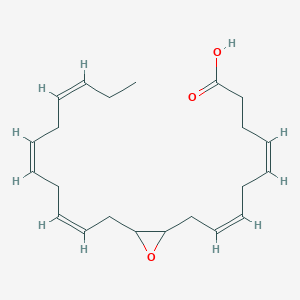 molecular formula C22H32O3 B1249801 10(11)-EpDPE 