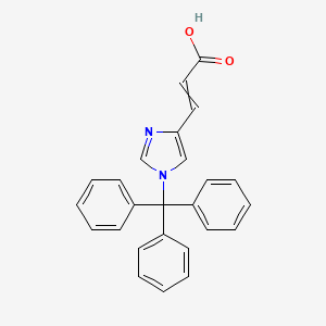 3-(1-Trityl-1h-imidazol-4-yl)acrylic acid