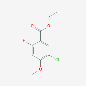 Ethyl 5-chloro-2-fluoro-4-methoxybenzoate