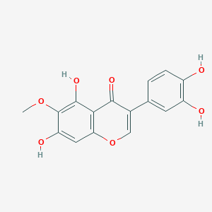 molecular formula C16H12O7 B1249817 irilin D 