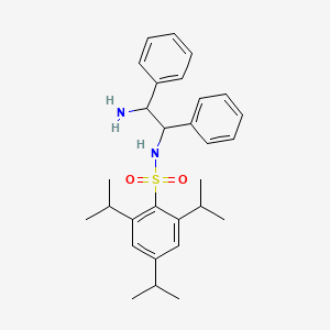 N-(2-amino-1,2-diphenylethyl)-2,4,6-triisopropylbenzenesulfonamide