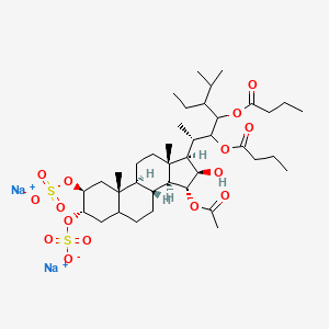 molecular formula C39H64Na2O15S2 B1249826 Clathsterol 