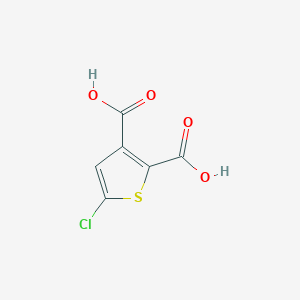 5-Chlorothiophene-2,3-dicarboxylic acid