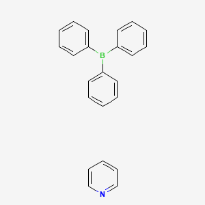 molecular formula C23H20BN B1249827 Pyridine-triphenylborane CAS No. 971-66-4