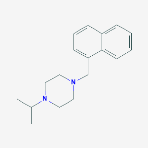 1-(Naphthalen-1-ylmethyl)-4-(propan-2-yl)piperazine