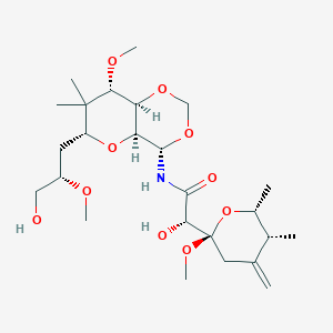 molecular formula C25H43NO10 B1249835 Mycalamide B 