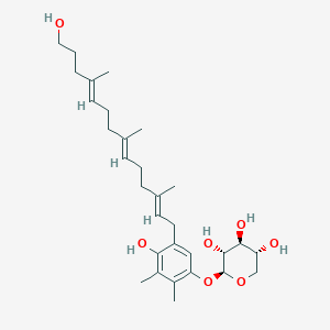 molecular formula C30H46O7 B1249836 Lurlenol 