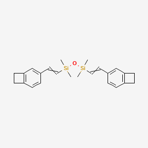 1,3-Bis(2-bicyclo[4.2.0]octa-1,3,5-trien-3-ylethenyl)-1,1,3,3-tetramethyl disiloxane