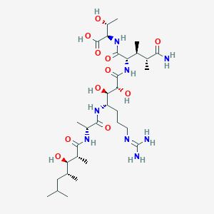 molecular formula C32H60N8O11 B1249846 Callipeltin D 