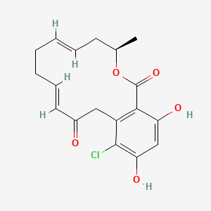 molecular formula C18H19ClO5 B1249861 Pochonin D 