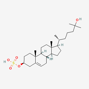 molecular formula C27H46O5S B1249866 5-胆固醇-3β-25-二醇-3-硫酸酯 CAS No. 884905-07-1