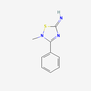 2-Methyl-3-phenyl-1,2,4-thiadiazol-5-imine