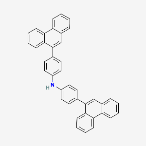 Bis(4-(phenanthren-9-yl)phenyl)amine