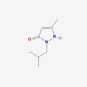 1-isobutyl-3-methyl-1H-pyrazol-5-ol