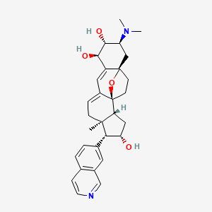 molecular formula C30H36N2O4 B1249875 cortistatin B CAS No. 882976-96-7