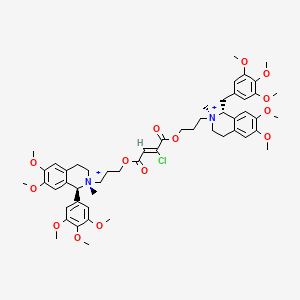 molecular formula C53H69ClN2O14+2 B1249894 Gantacurium CAS No. 758669-50-0