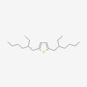 molecular formula C20H36S B12498951 2,5-Bis(2-ethylhexyl)thiophene 