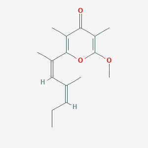 molecular formula C16H22O3 B1249898 Isoplacidene A 