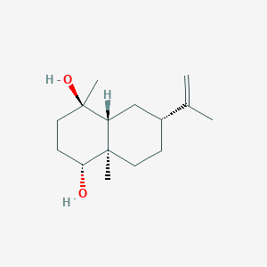 molecular formula C15H26O2 B1249903 cyperusol C 