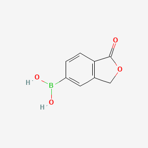 molecular formula C8H7BO4 B12499042 (1-Oxo-1,3-dihydroisobenzofuran-5-yl)boronic acid 