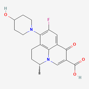 molecular formula C19H21FN2O4 B1249909 (R)-nadifloxacin CAS No. 160961-35-3