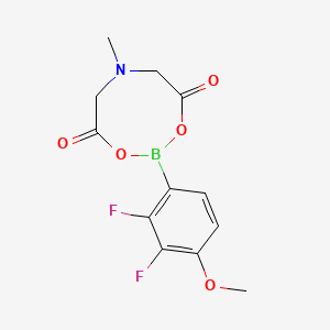 2-(2,3-Difluoro-4-methoxyphenyl)-6-methyl-1,3,6,2-dioxazaborocane-4,8-dione