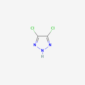 molecular formula C2HCl2N3 B12499141 4,5-Dichloro-1H-1,2,3-triazole CAS No. 1161354-58-0