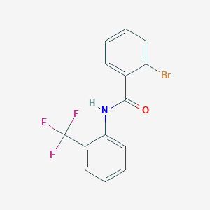 2-bromo-N-[2-(trifluoromethyl)phenyl]benzamide