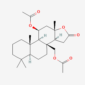 molecular formula C25H38O6 B1249918 Murrayanolide 