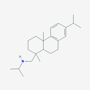 molecular formula C23H37N B12499209 N-(propan-2-yl)abieta-8,11,13-trien-18-amine 