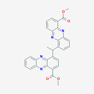 molecular formula C30H22N4O4 B1249925 Phenazostatin C 